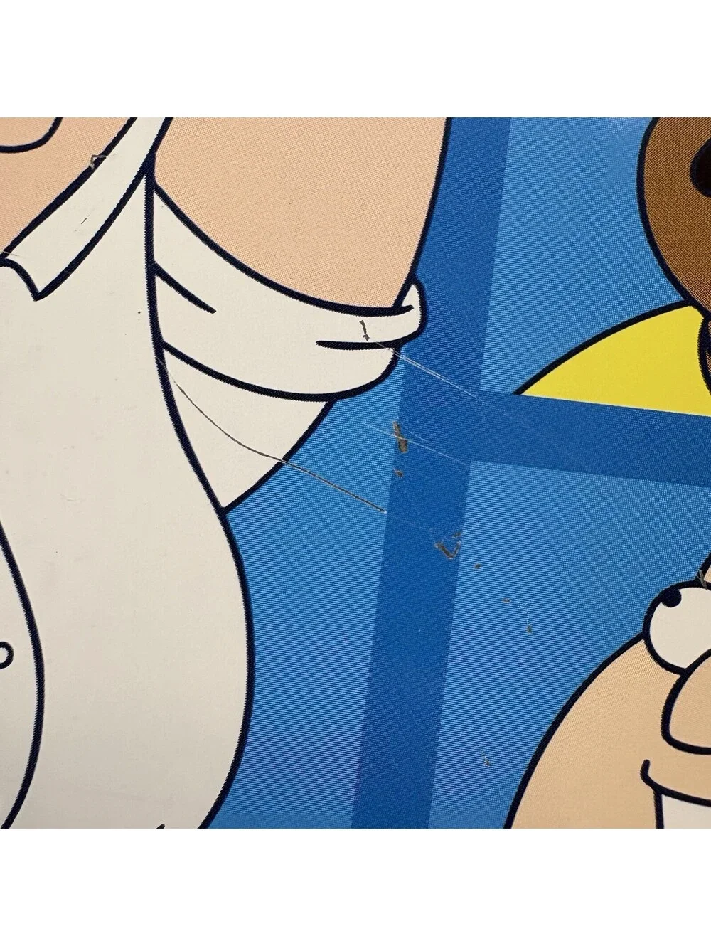 Vintage 2004 Family Guy Lets Go Drink Peter Griffin Metal Wall Art Sign